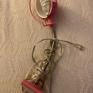 SALE! Pink Clip-On Desk Lamp